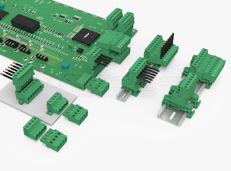 上海联捷电气LC2A-5.08插拔式接线端子