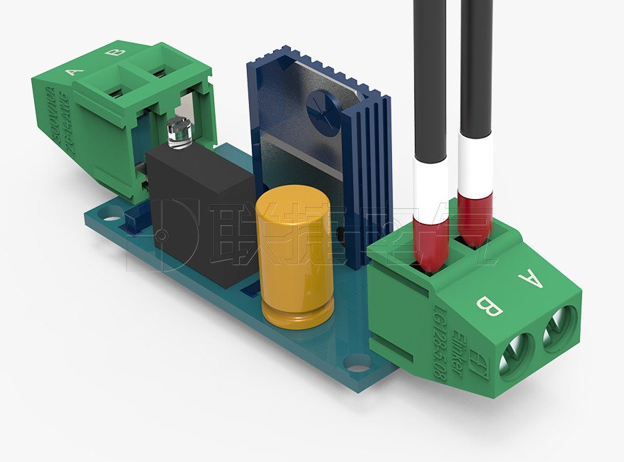 LG128R-5.08/LG128R-5.0PCB直焊式接线端子