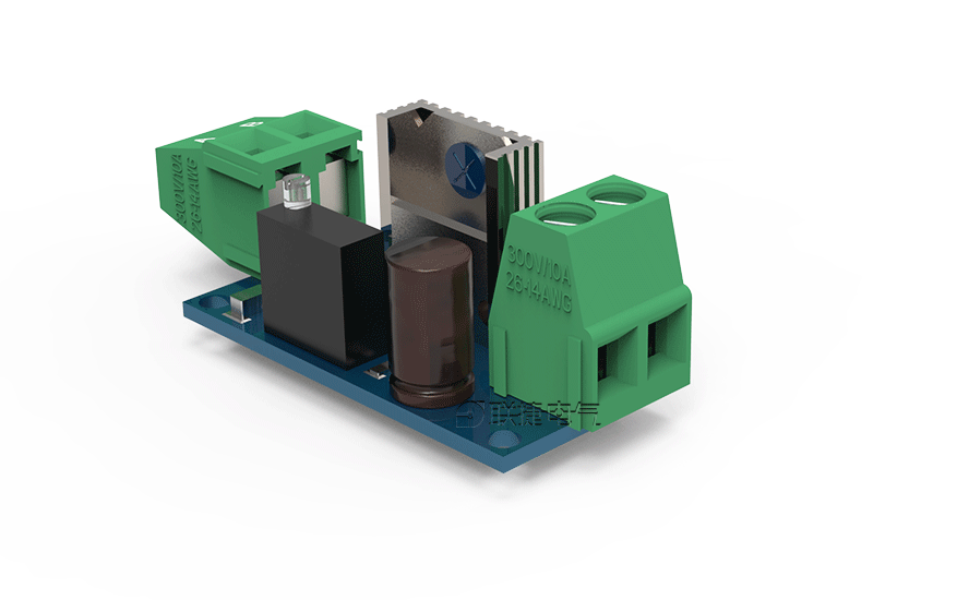 LG128V-5.0/LG128V-5.08焊接式接线端子