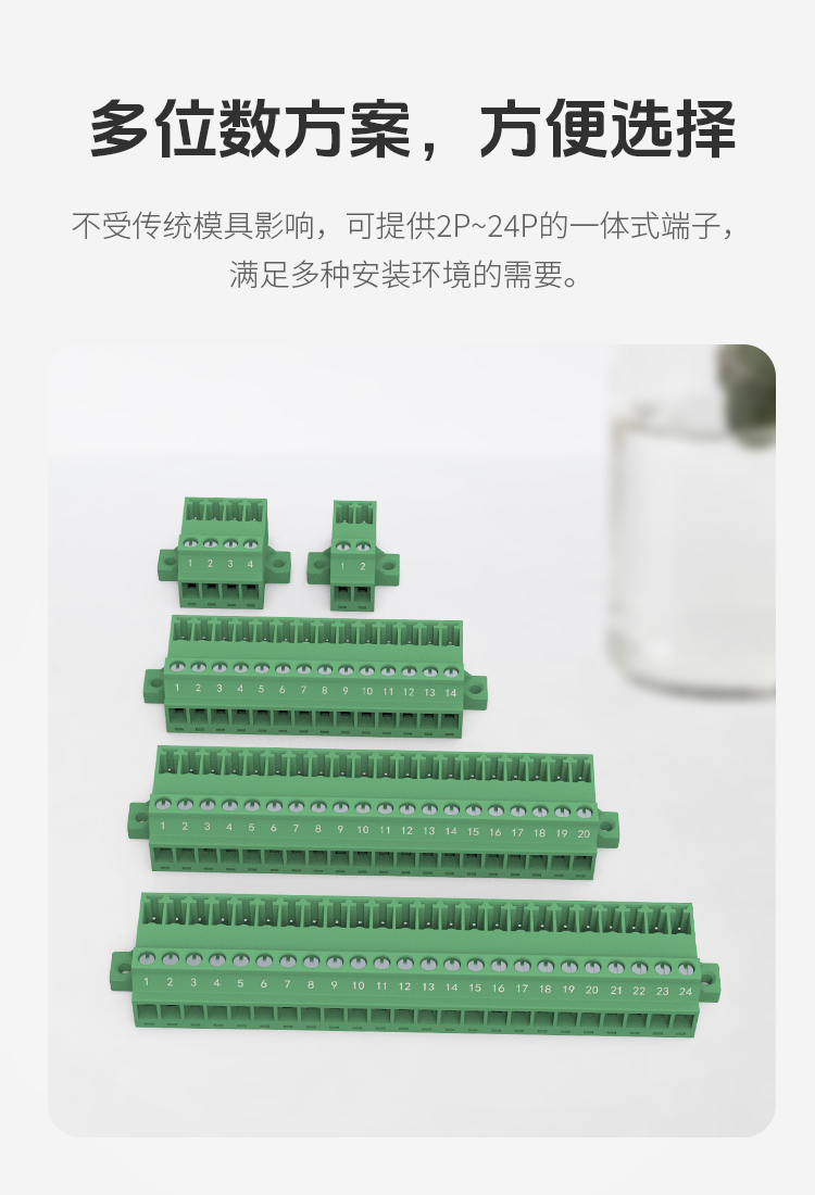 LC18-3.81面板固定式插拔端子