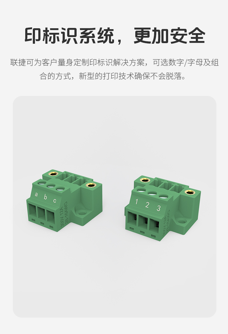 LC18M-3.81面板固定式插拔端子