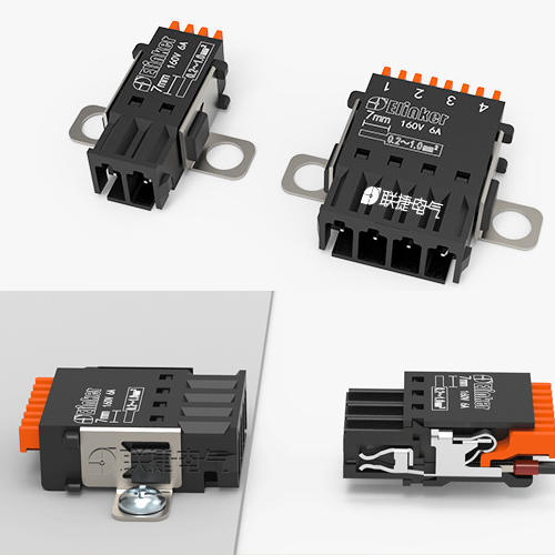 端子 连接端子  弹簧直插 